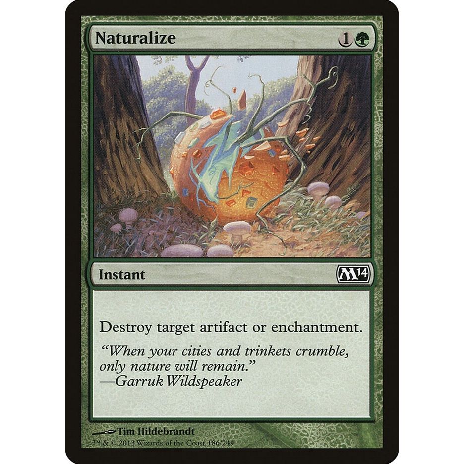 Image for Naturalize (186) (M14) - Magic: The Gathering