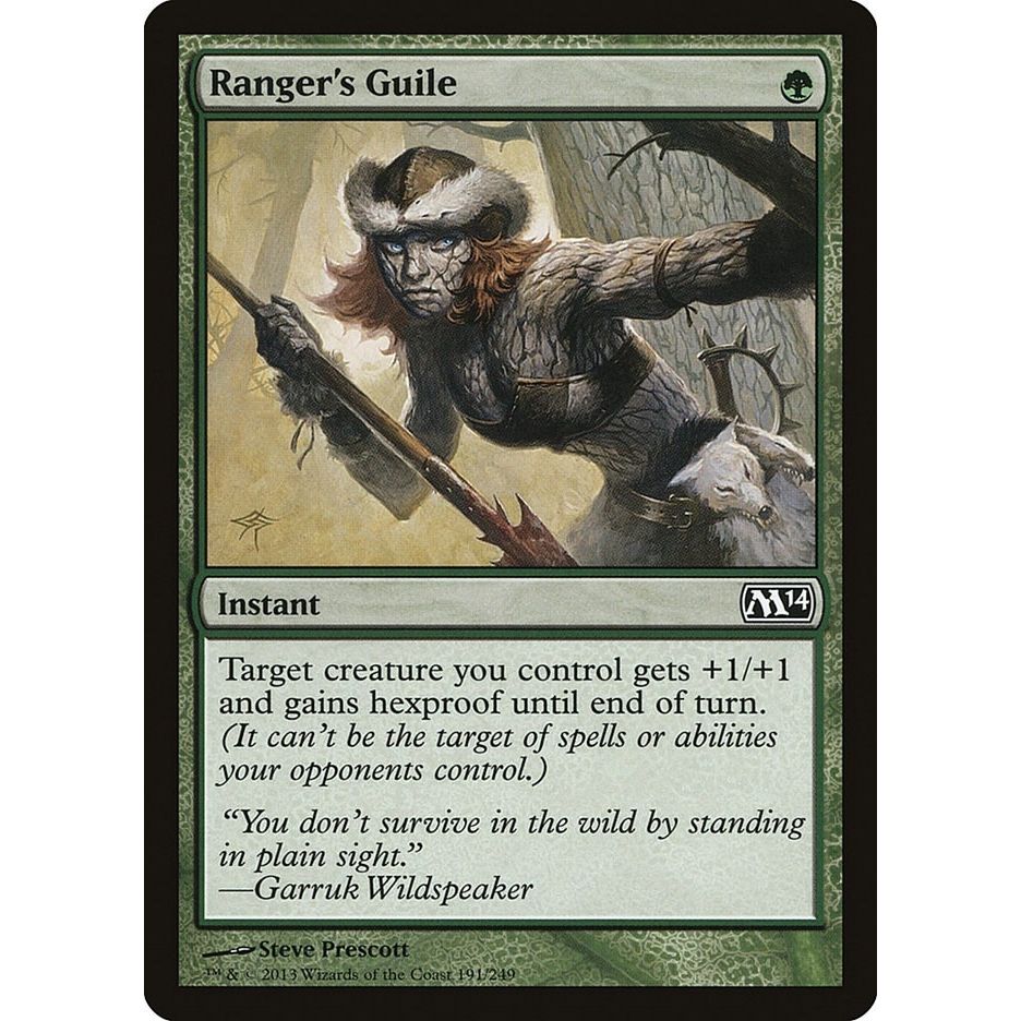 Image for Ranger's Guile (191) (M14) - Magic: The Gathering