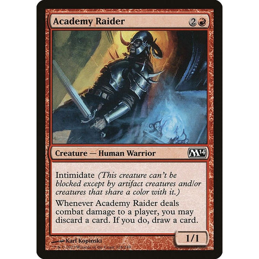 Image for Academy Raider (124) (M14) - Magic: The Gathering