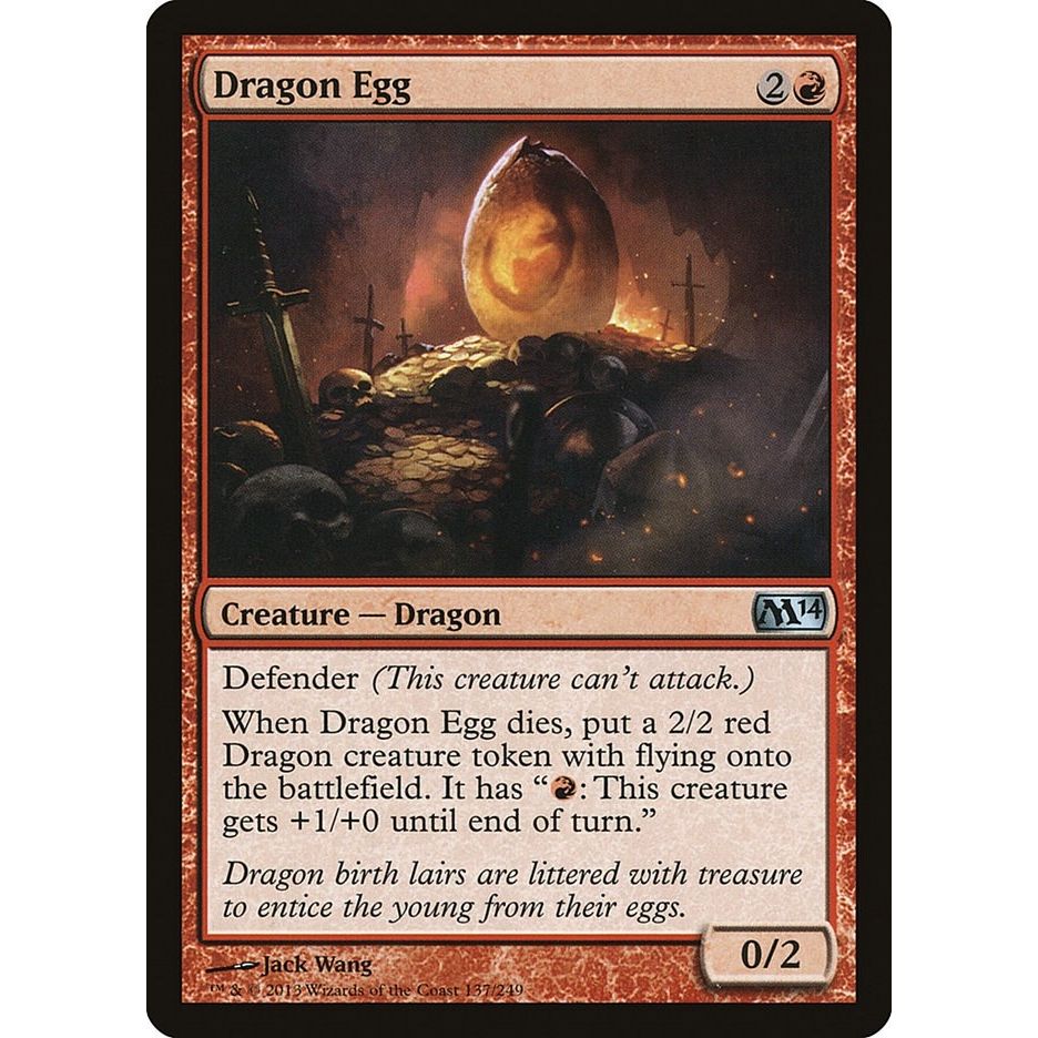 Image for Dragon Egg (137) (M14) - Magic: The Gathering