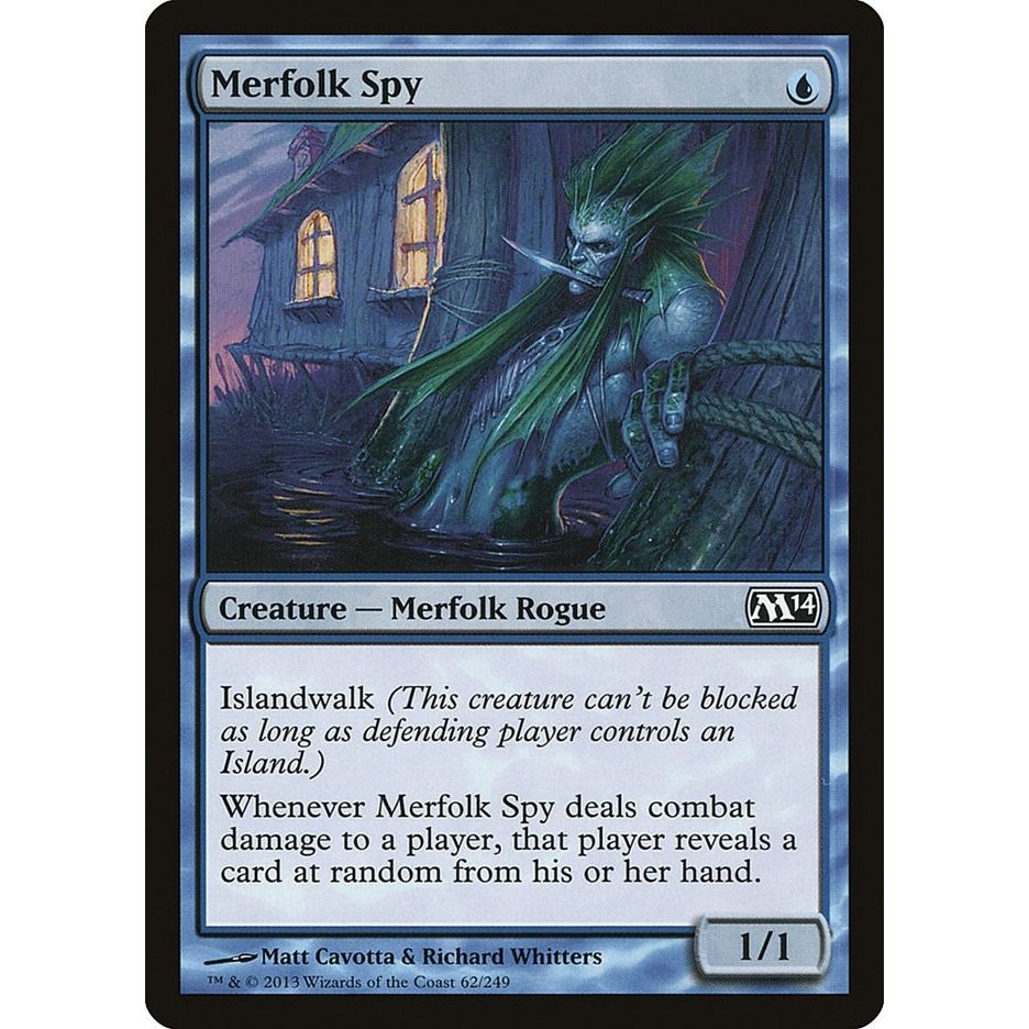 Image for Merfolk Spy (62) (M14) - Magic: The Gathering