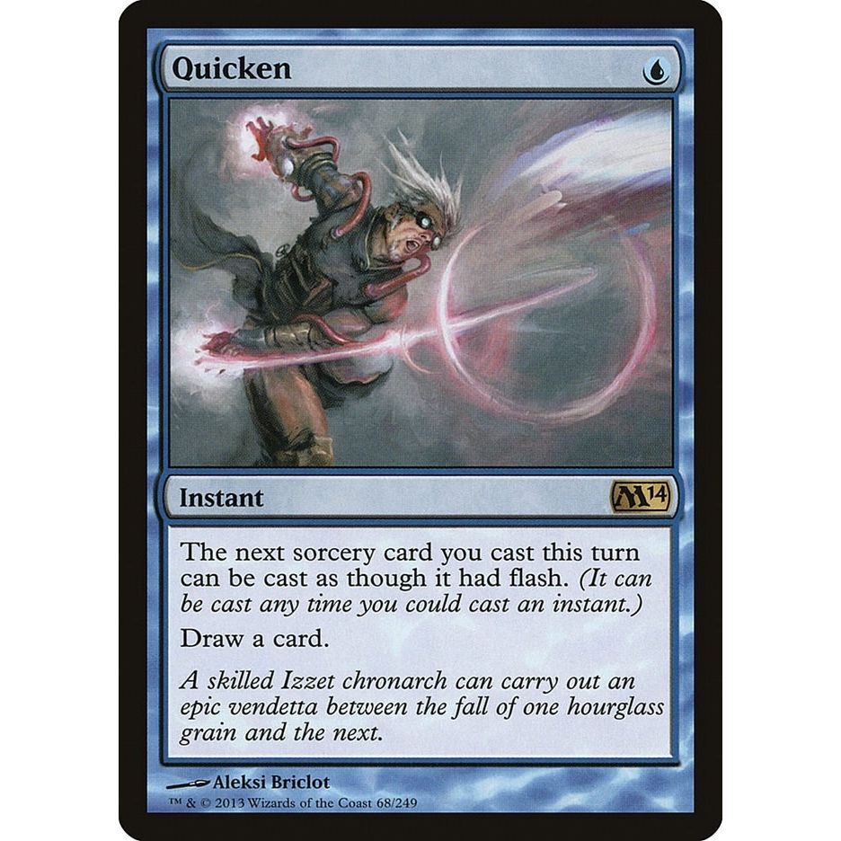 Image for Quicken (68) (M14) - Magic: The Gathering