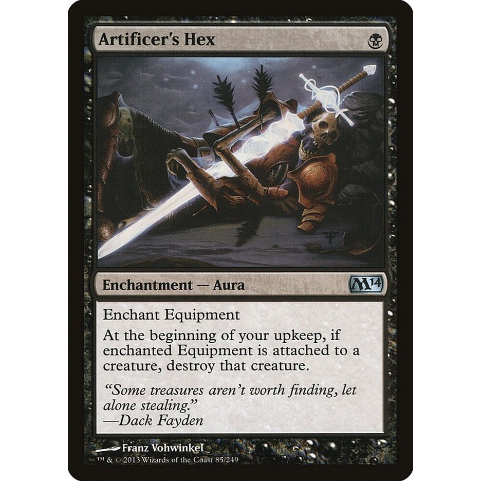 Image for Artificer's Hex (85) (M14) - Magic: The Gathering