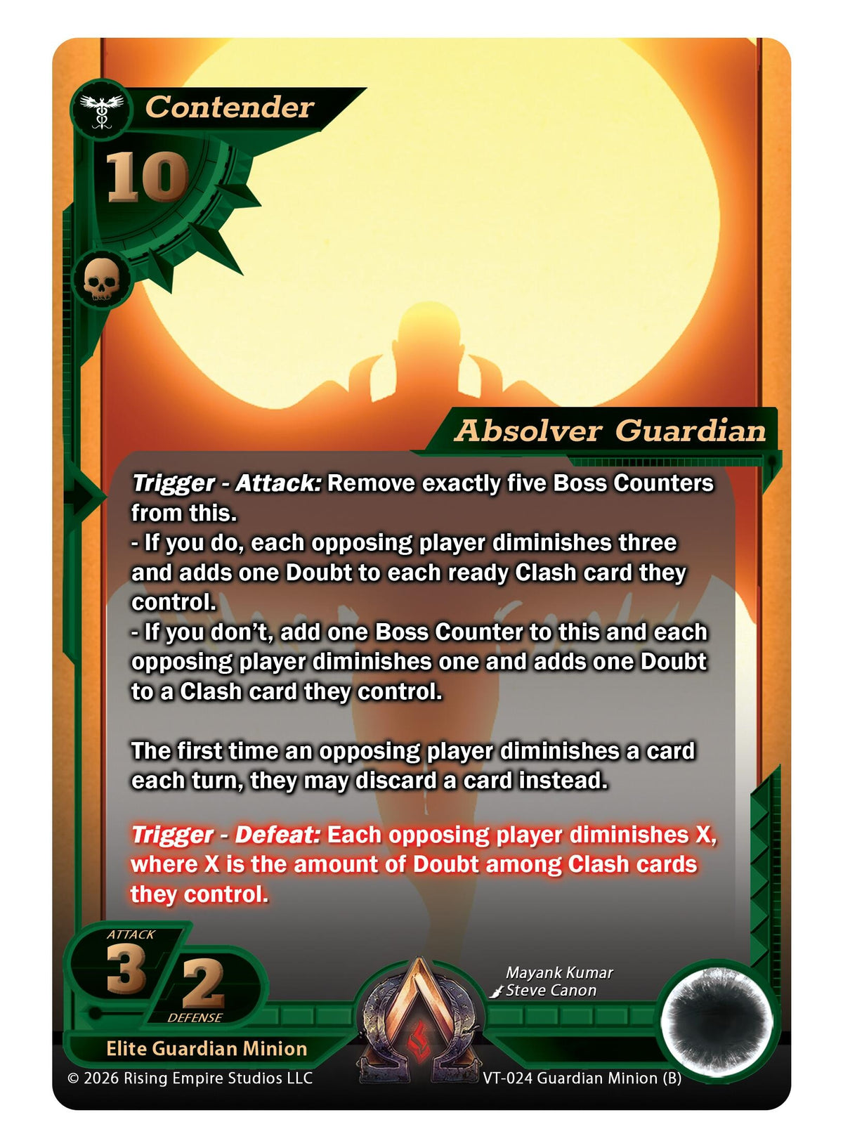 Image for Absolver Guardian (B) (VT-024) - Alpha Clash