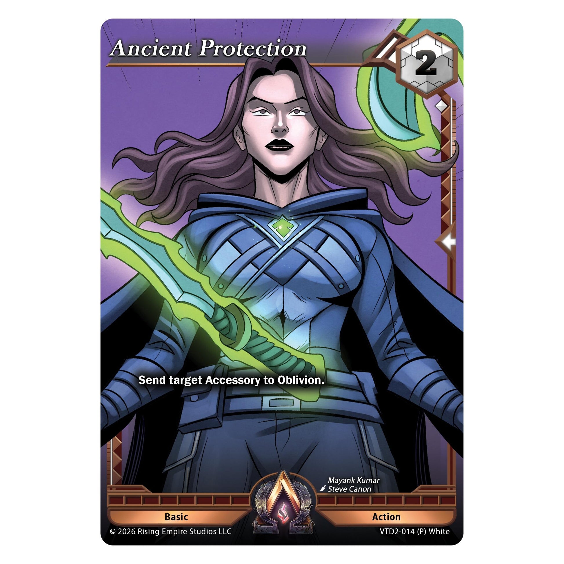 Image for Ancient Protection (VTD2-014 (P) White) - Alpha Clash