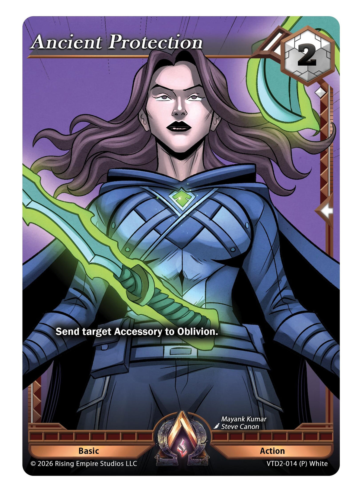 Image for Ancient Protection (VTD2-014 (P) White) - Alpha Clash