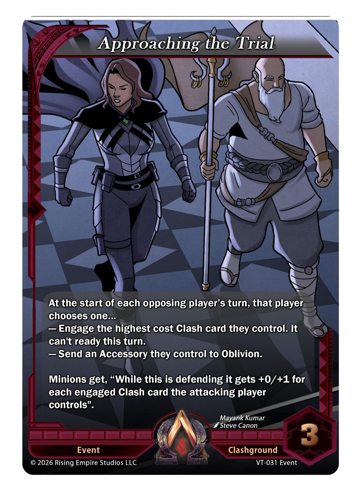 Image for Approaching the Trial (VT-031) - Alpha Clash