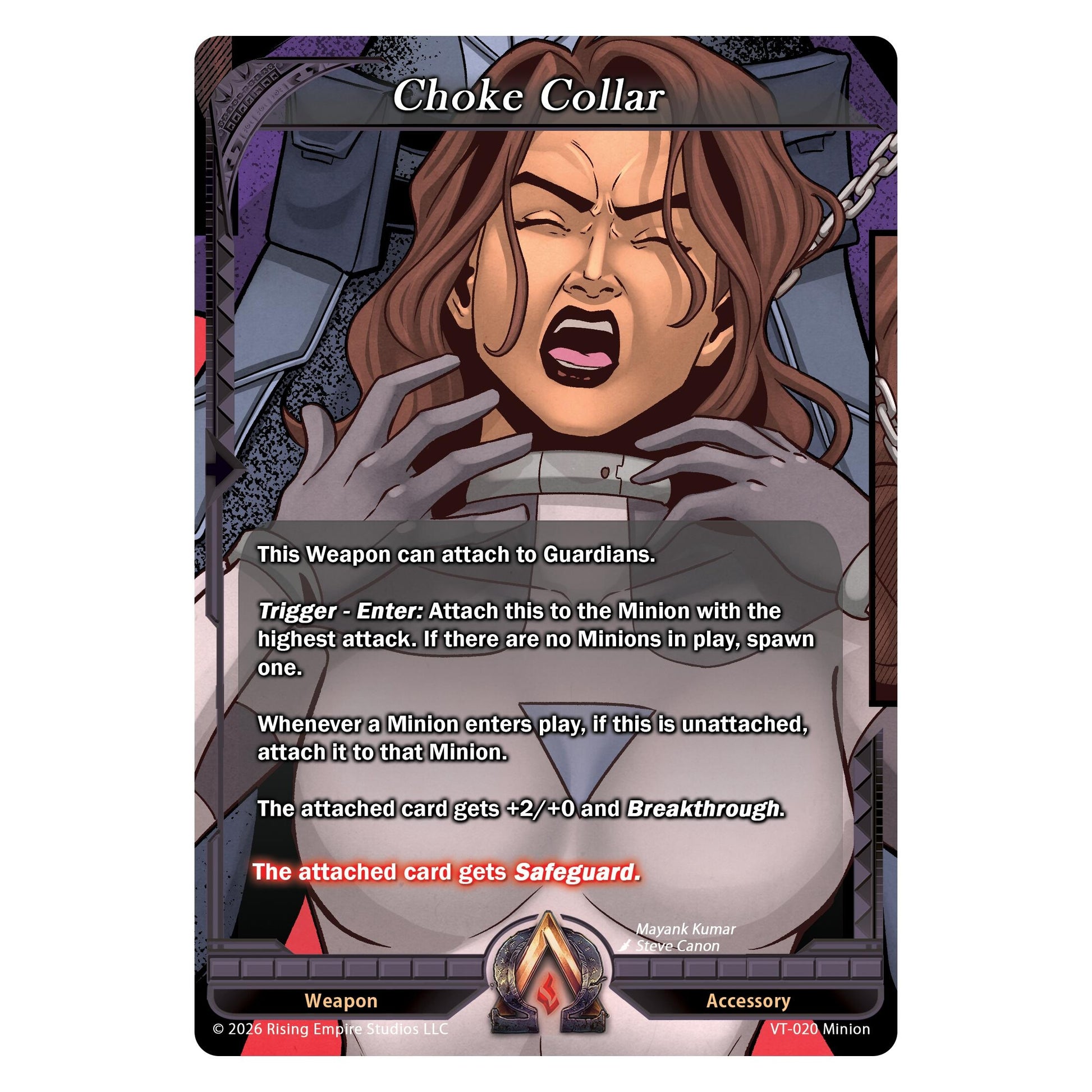 Image for Choke Collar (VT-020) - Alpha Clash