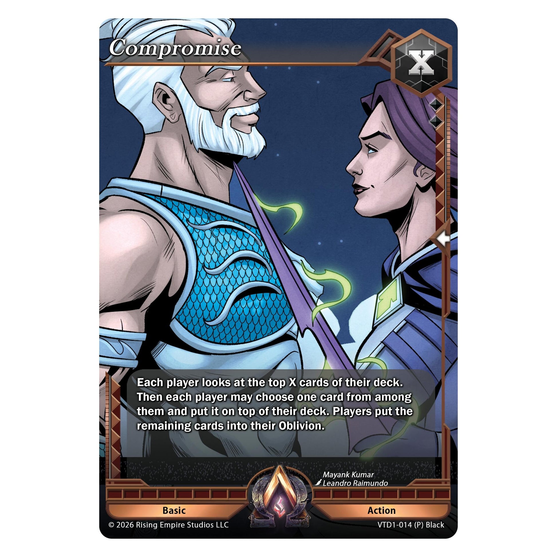 Image for Compromise (VTD1-014 (P) Black) - Alpha Clash