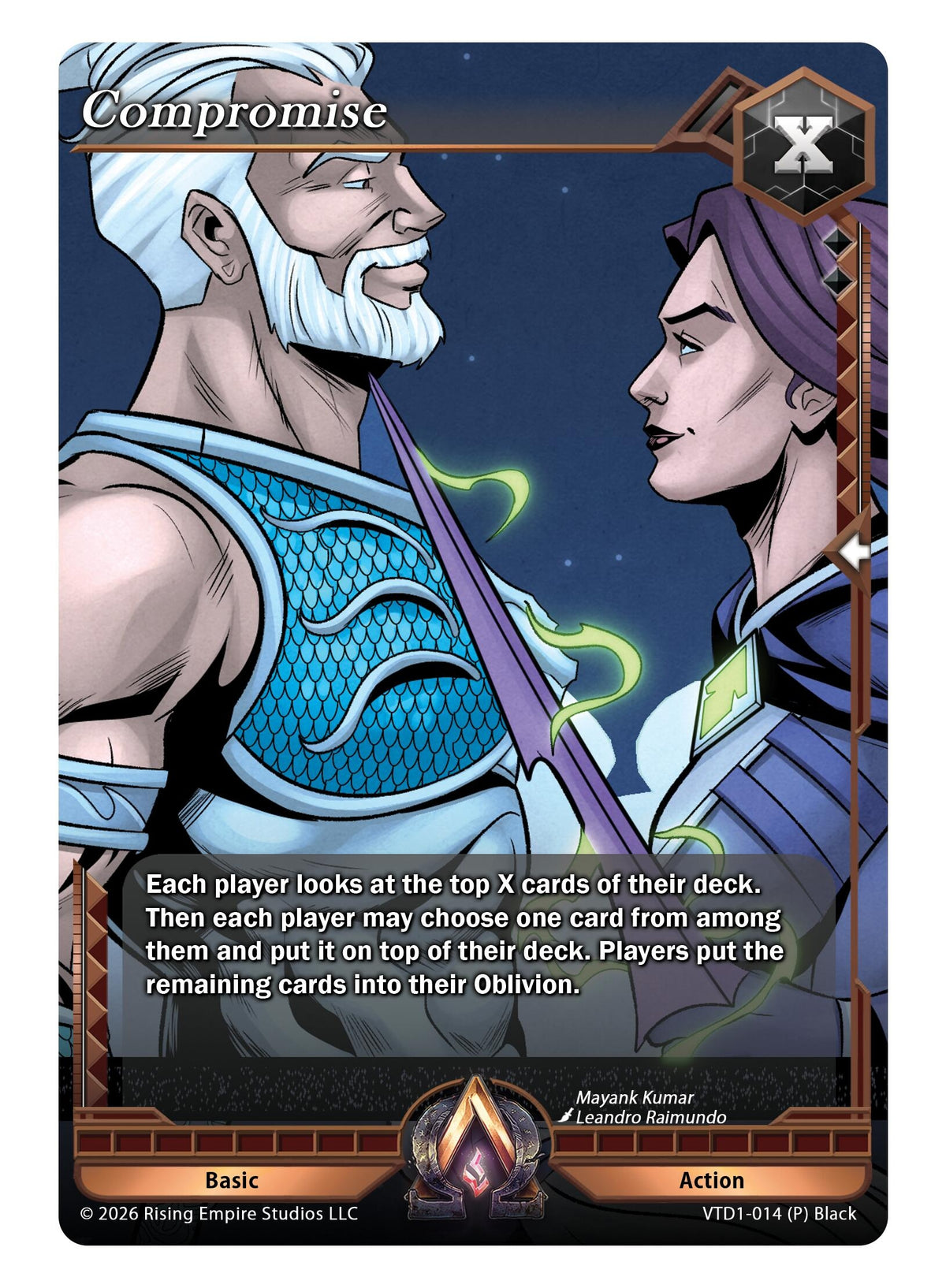 Image for Compromise (VTD1-014 (P) Black) - Alpha Clash
