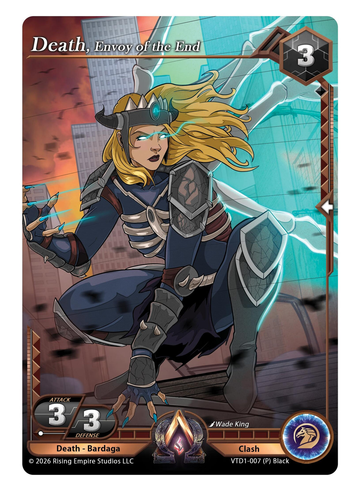 Image for Death, Envoy of the End (VTD1-007 (P) Black) - Alpha Clash