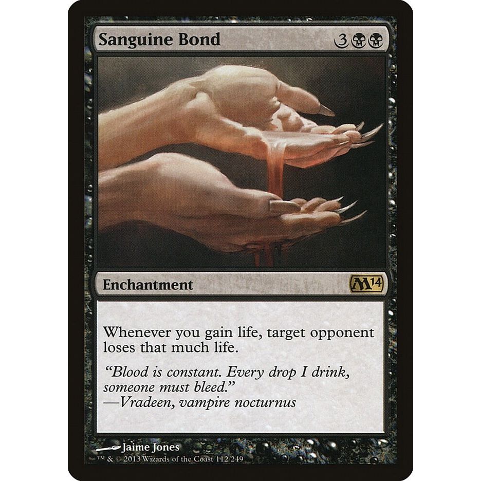 Image for Sanguine Bond (112) (M14) - Magic: The Gathering
