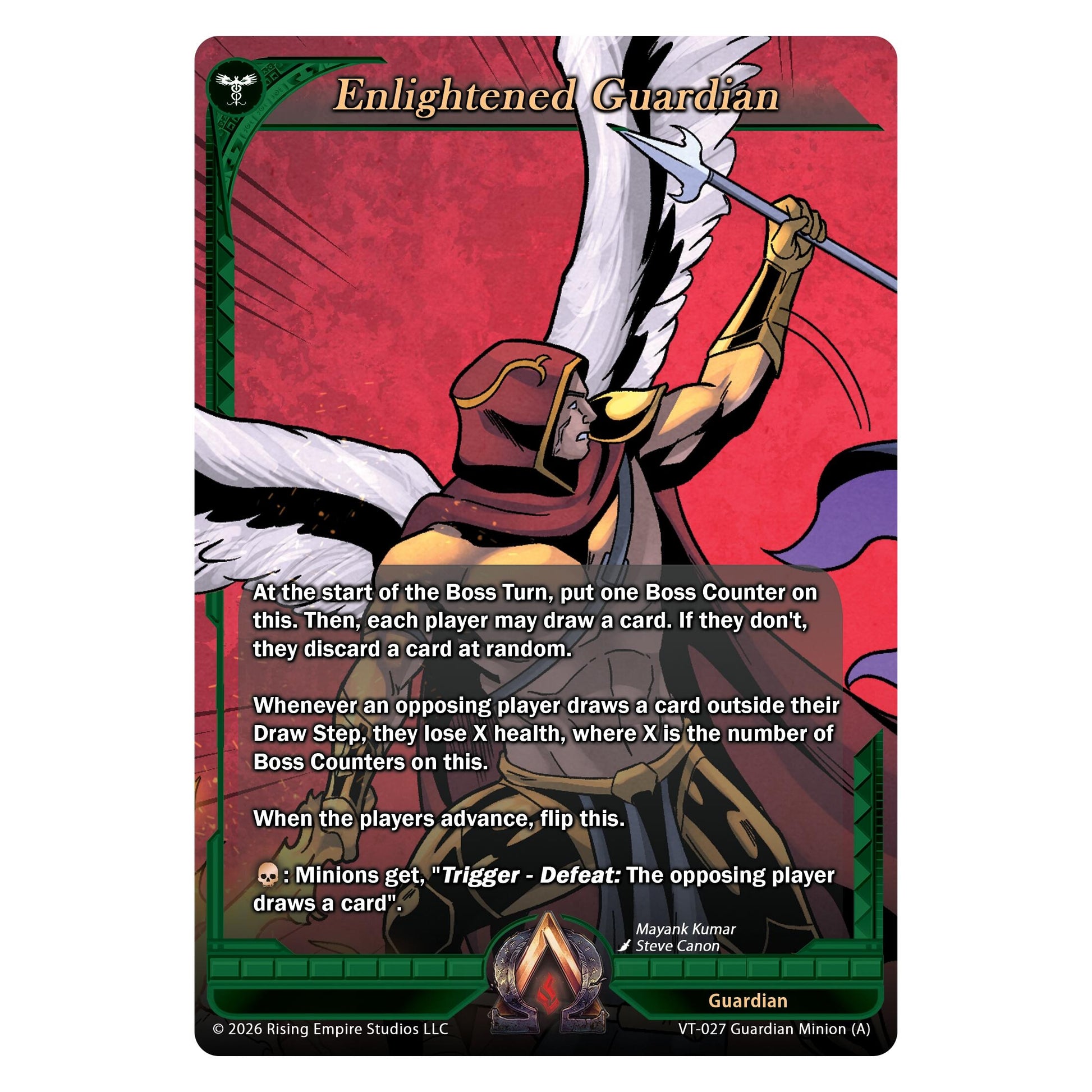 Image for Enlightened Guardian (A) (VT-027) - Alpha Clash