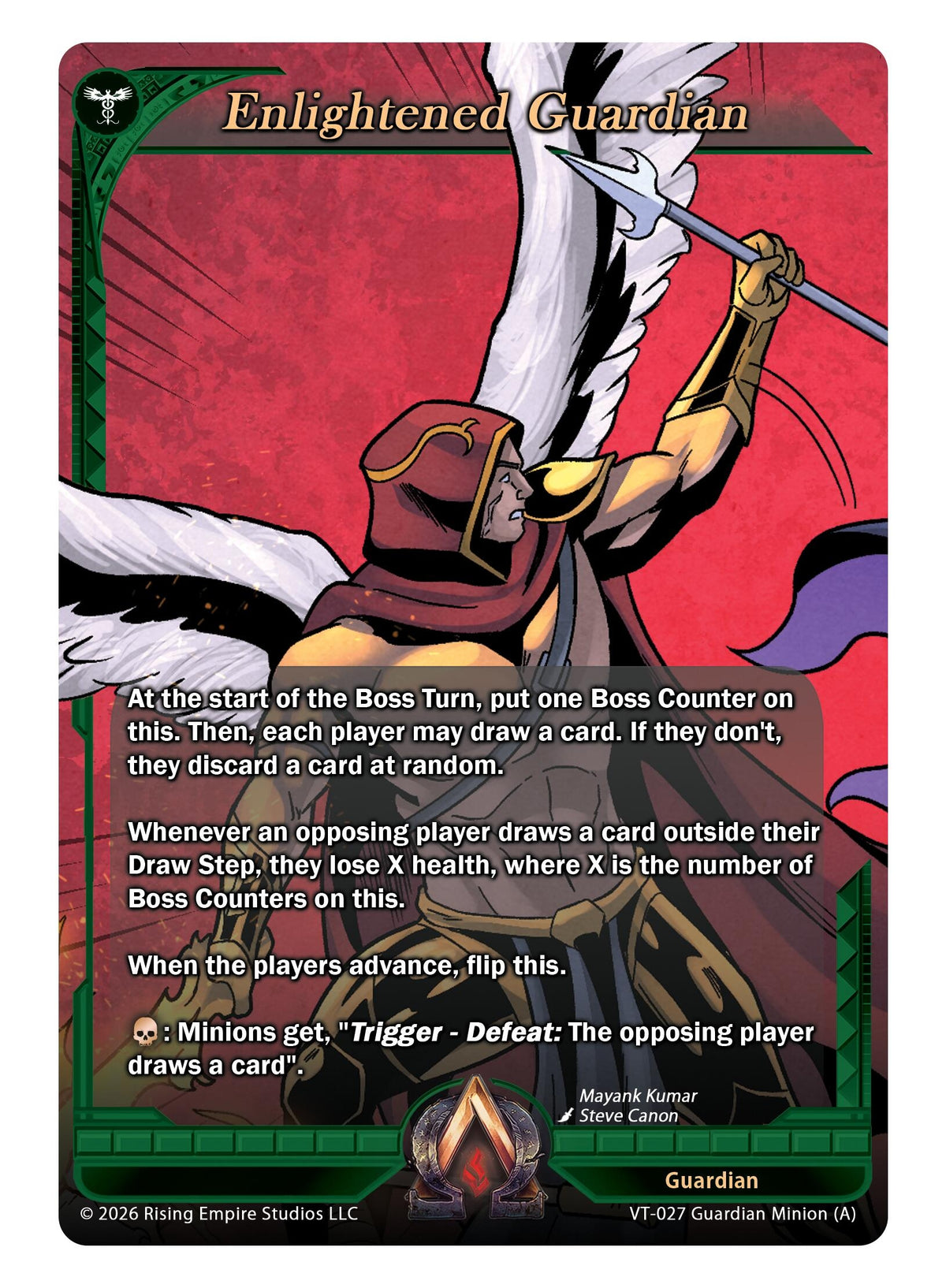 Image for Enlightened Guardian (A) (VT-027) - Alpha Clash
