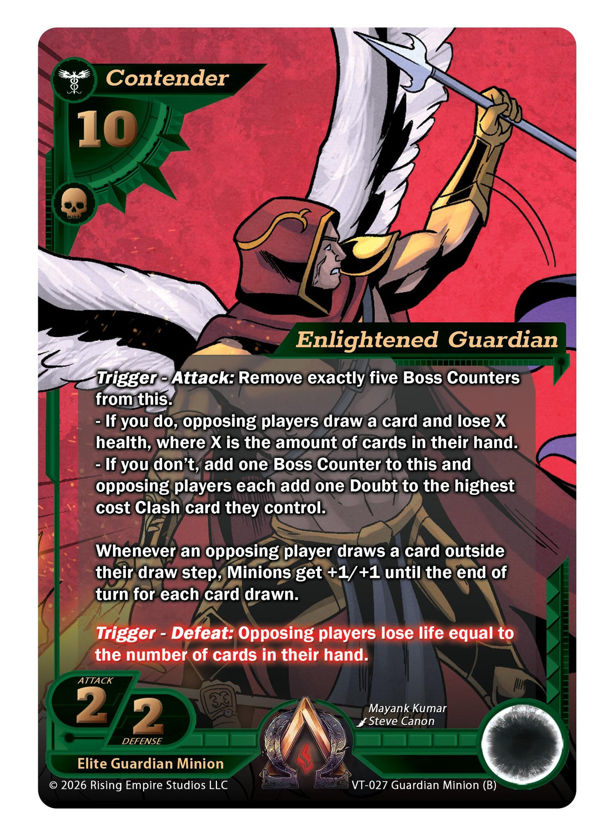 Image for Enlightened Guardian (B) (VT-027) - Alpha Clash