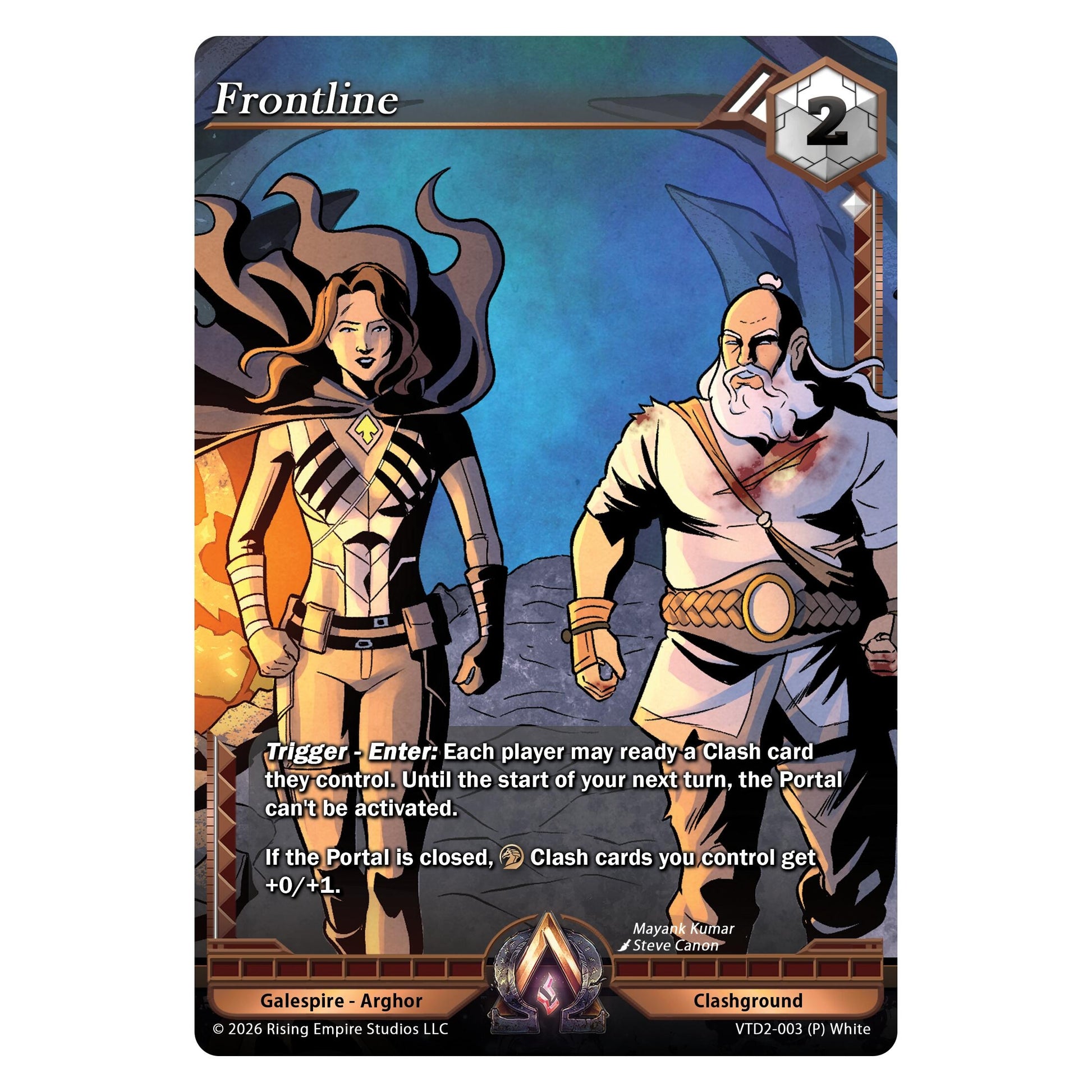 Image for Frontline (VTD2-003 (P) White) - Alpha Clash