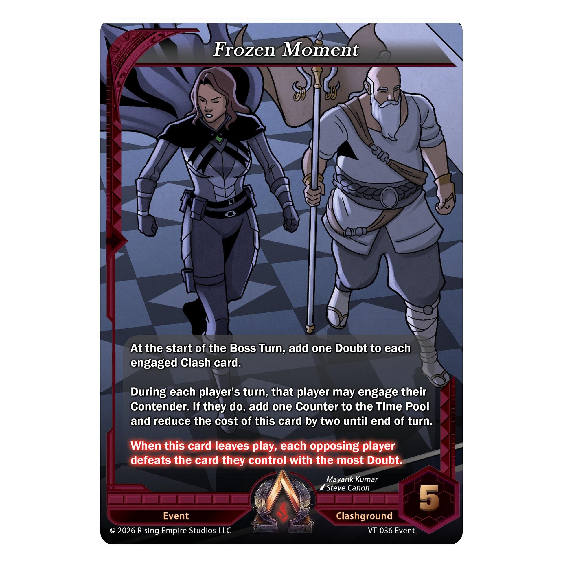 Image for Frozen Moment (VT-036) - Alpha Clash