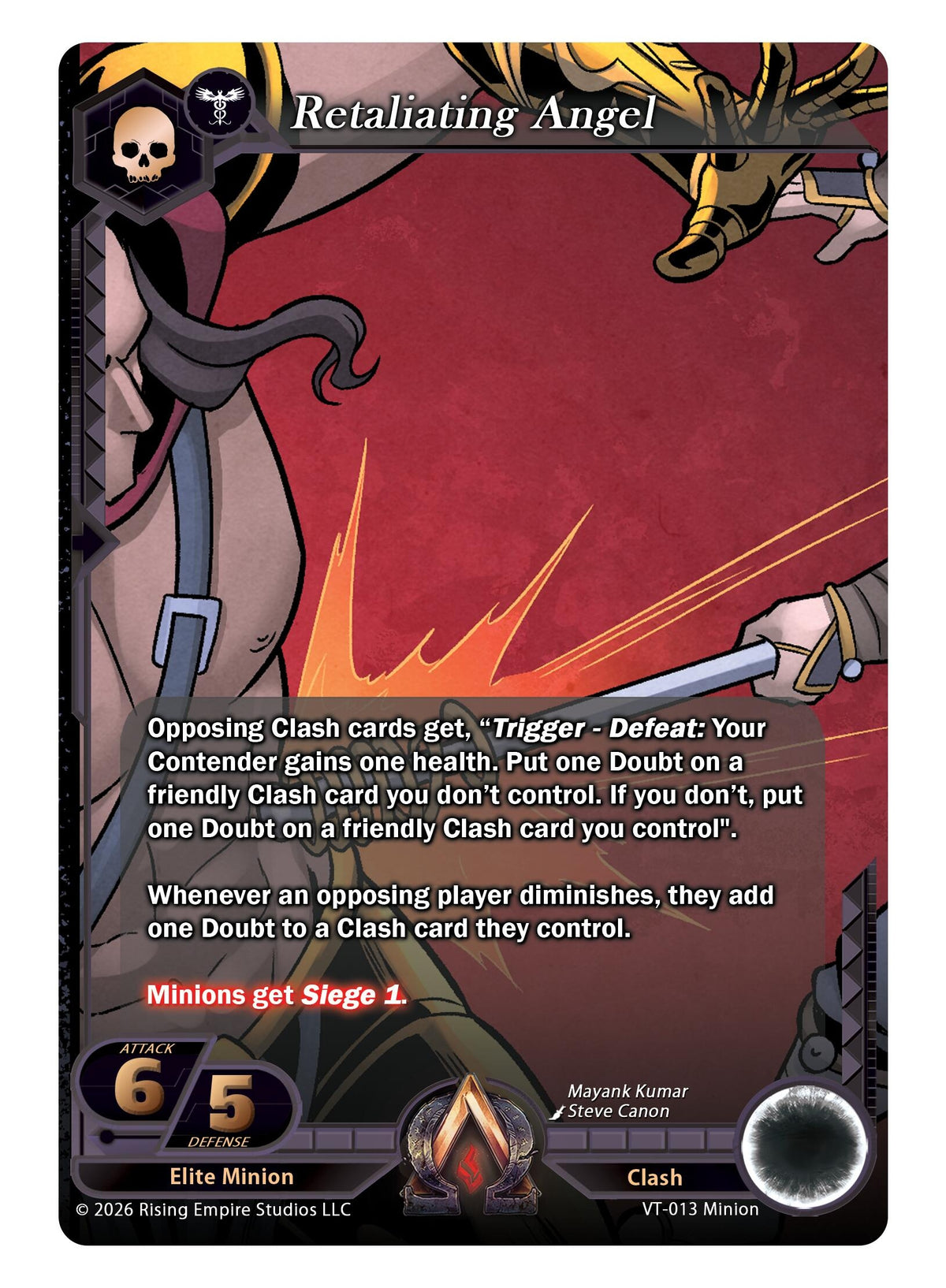 Image for Retaliating Angel (VT-013) - Alpha Clash