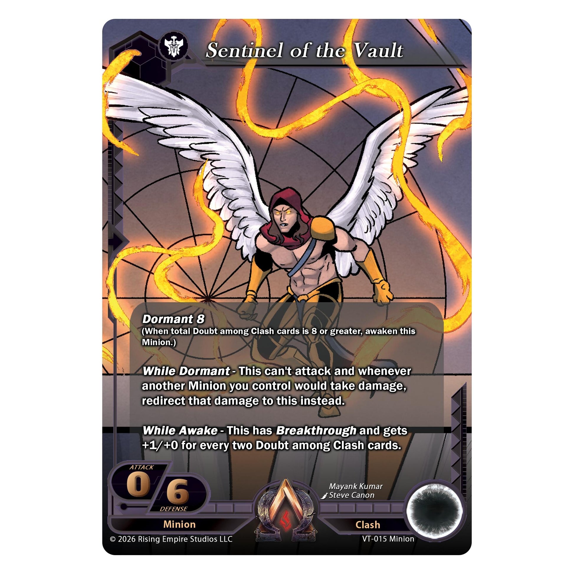 Image for Sentinel of the Vault (VT-015) - Alpha Clash