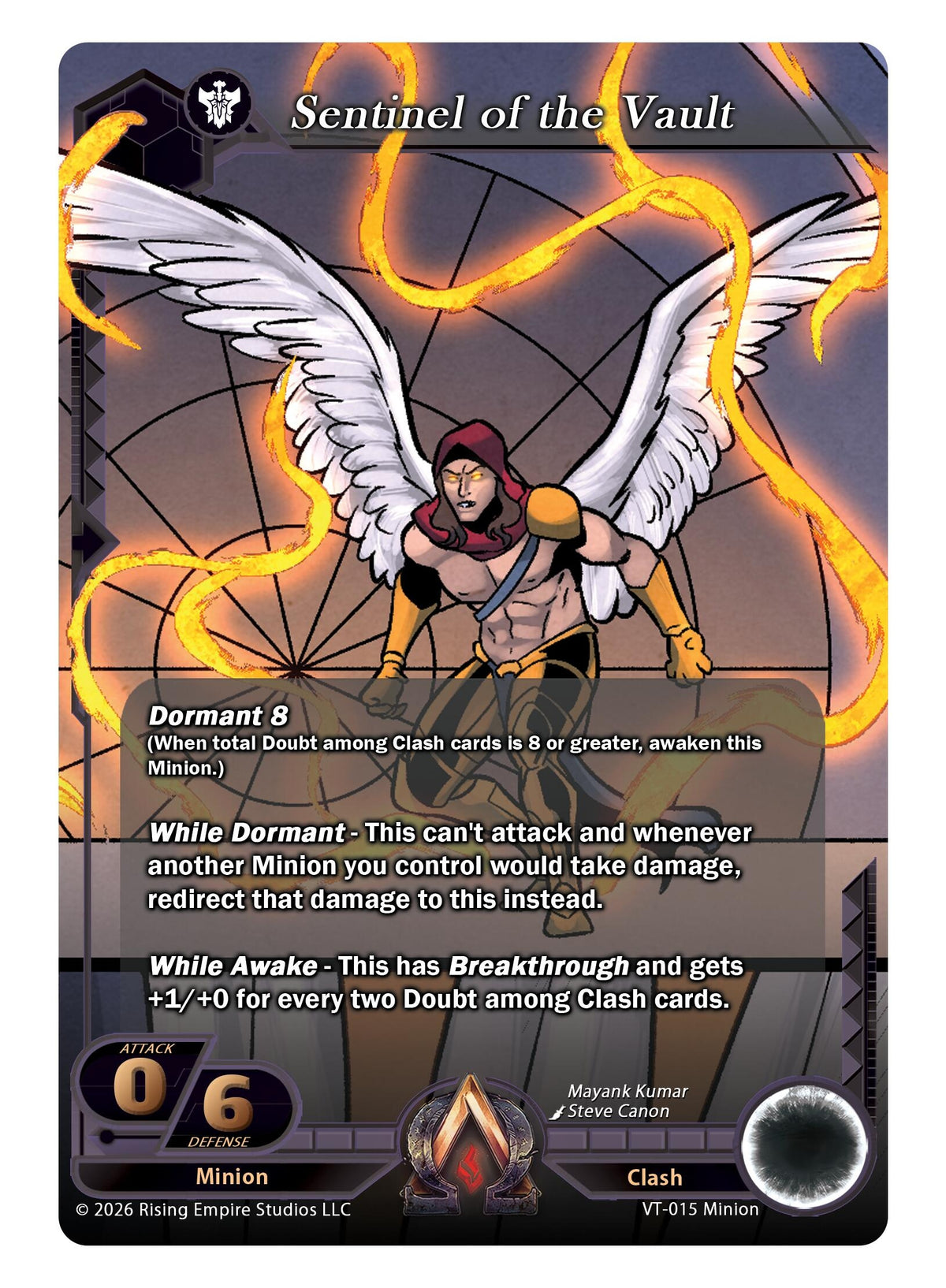 Image for Sentinel of the Vault (VT-015) - Alpha Clash