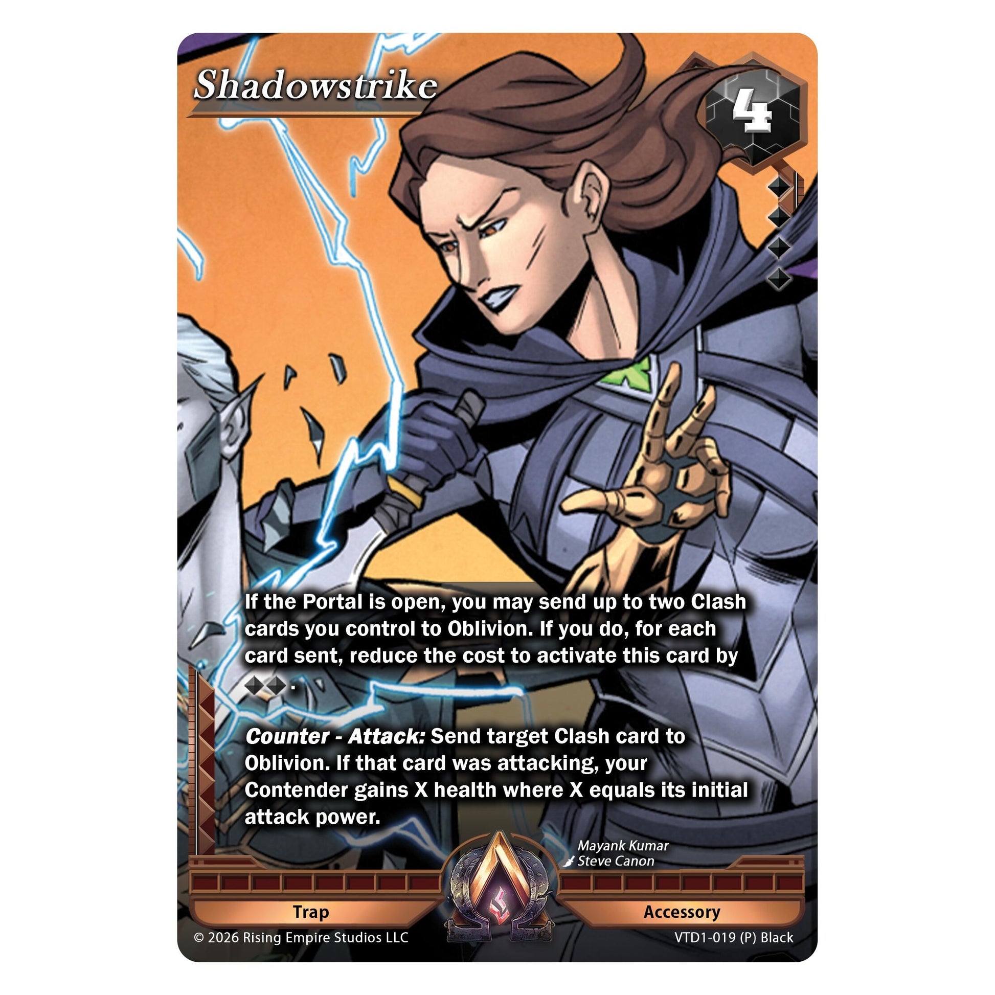 Image for Shadowstrike (VTD1-019 (P) Black) - Alpha Clash