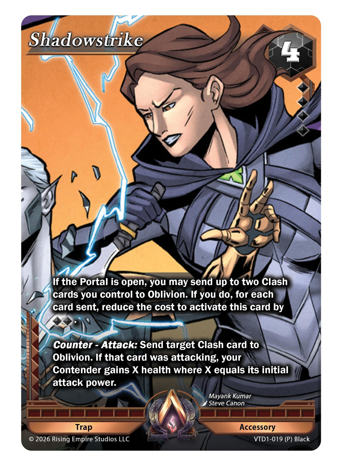 Image for Shadowstrike (VTD1-019 (P) Black) - Alpha Clash