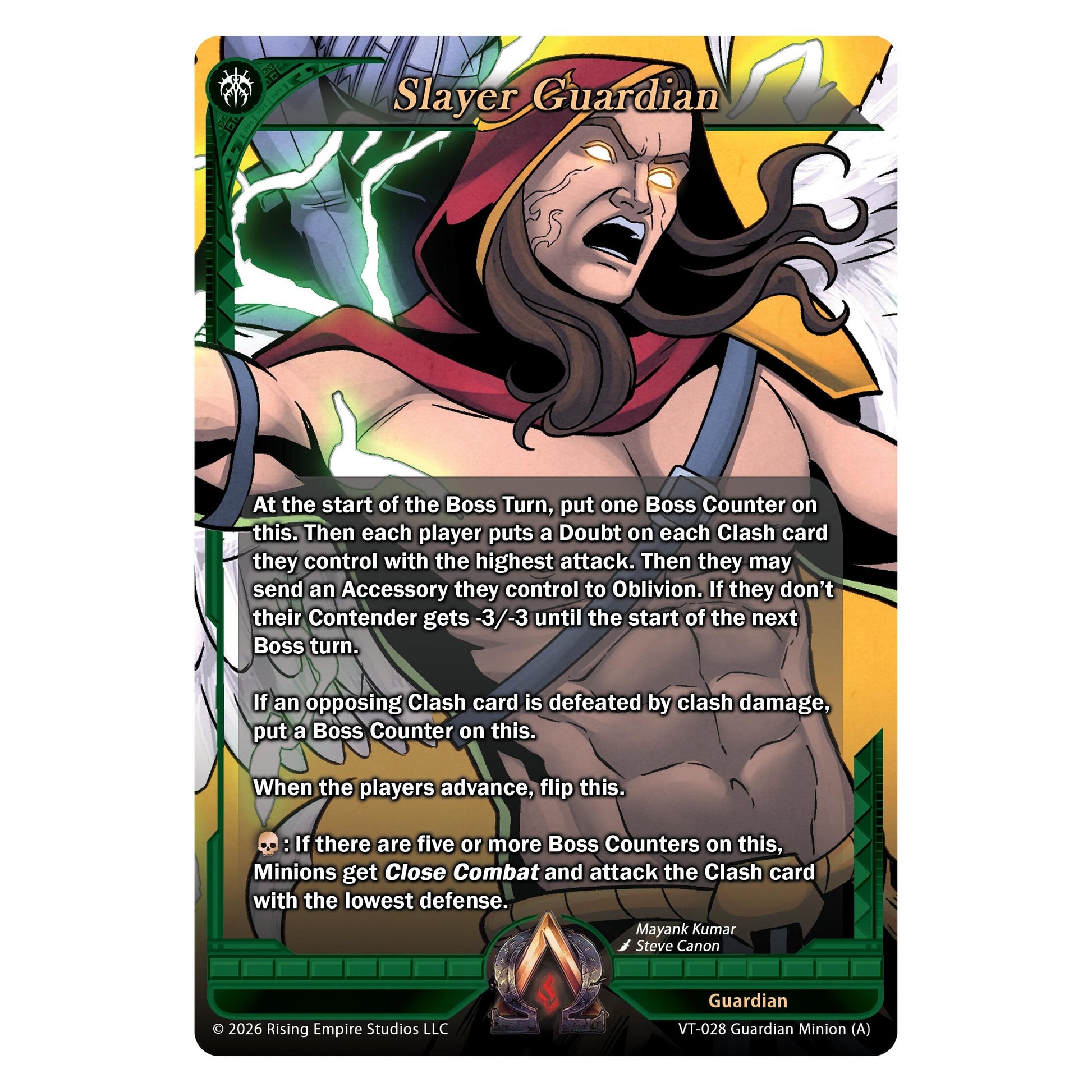 Image for Slayer Guardian (A) (VT-028) - Alpha Clash