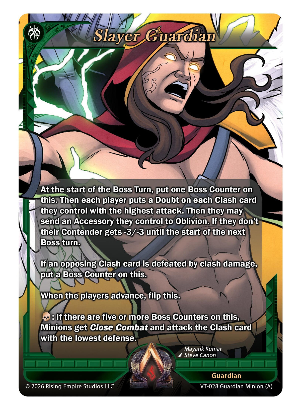 Image for Slayer Guardian (A) (VT-028) - Alpha Clash