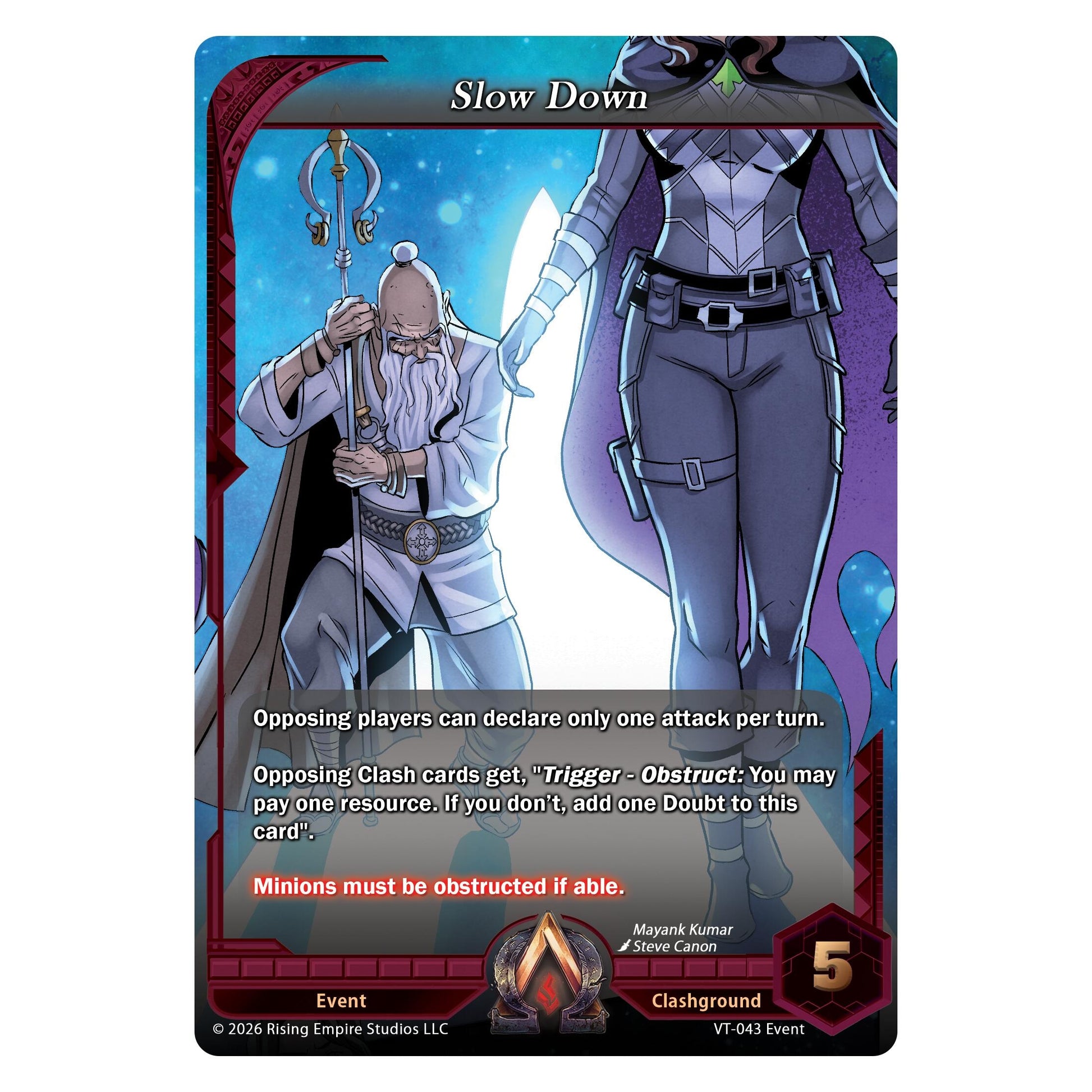 Image for Slow Down (VT-043) - Alpha Clash