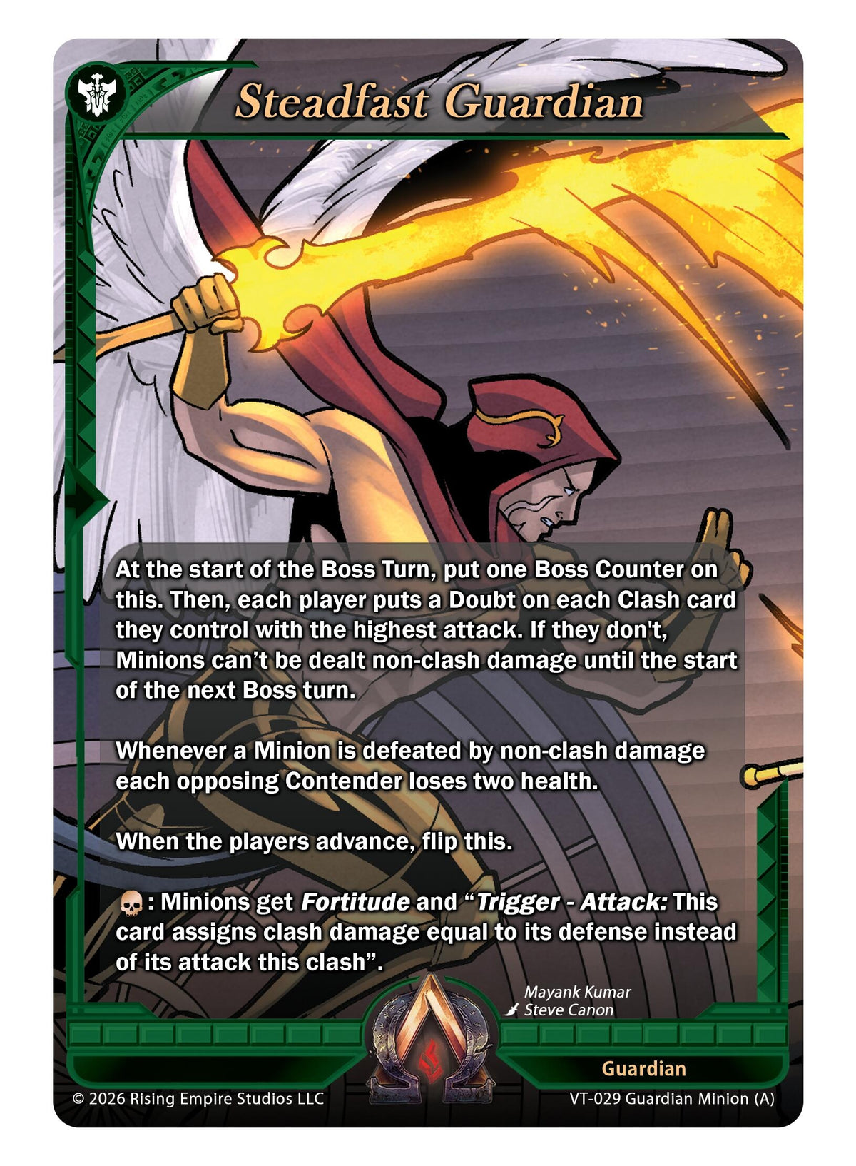 Image for Steadfast Guardian (A) (VT-029) - Alpha Clash