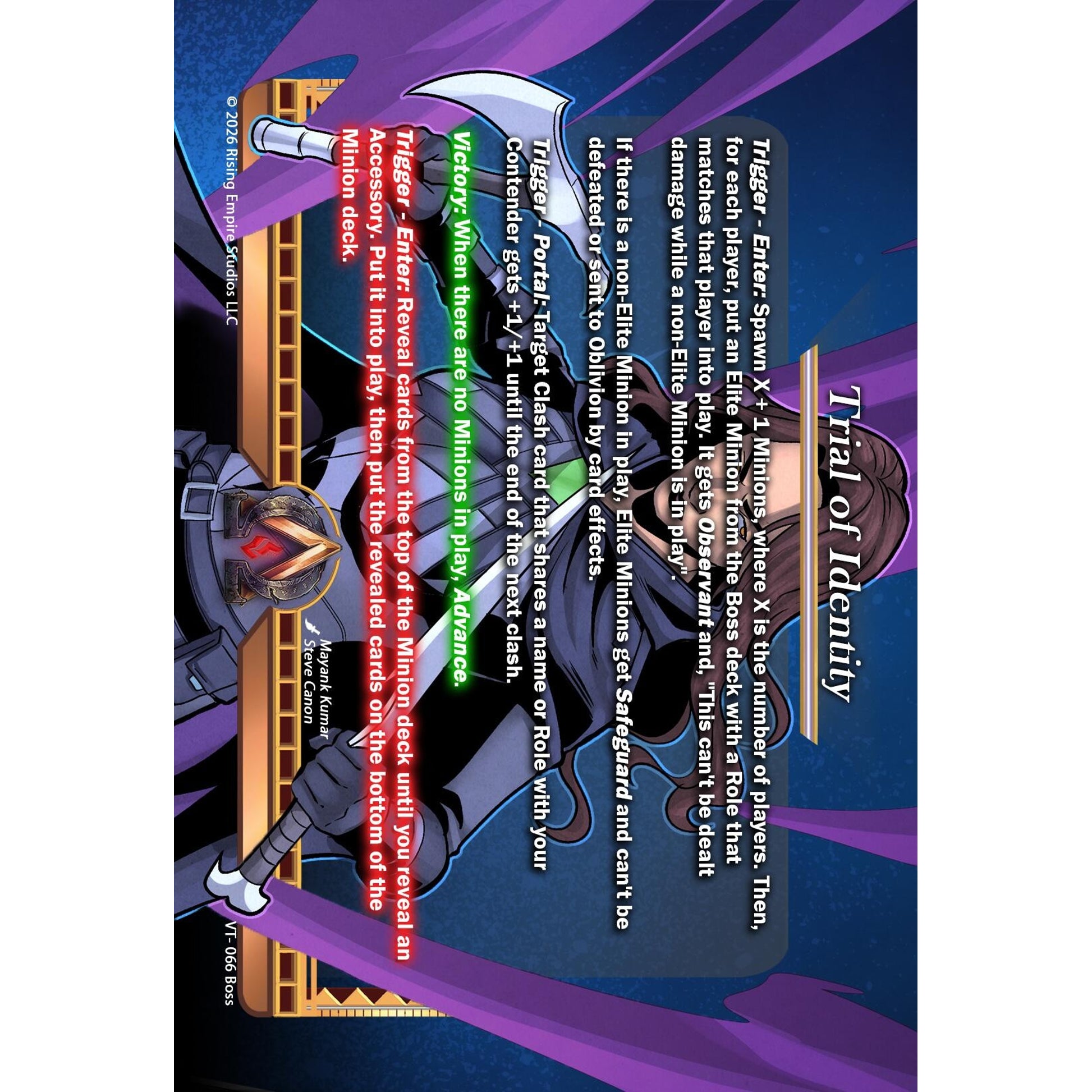Image for Trial of Identity (VT-066) - Alpha Clash