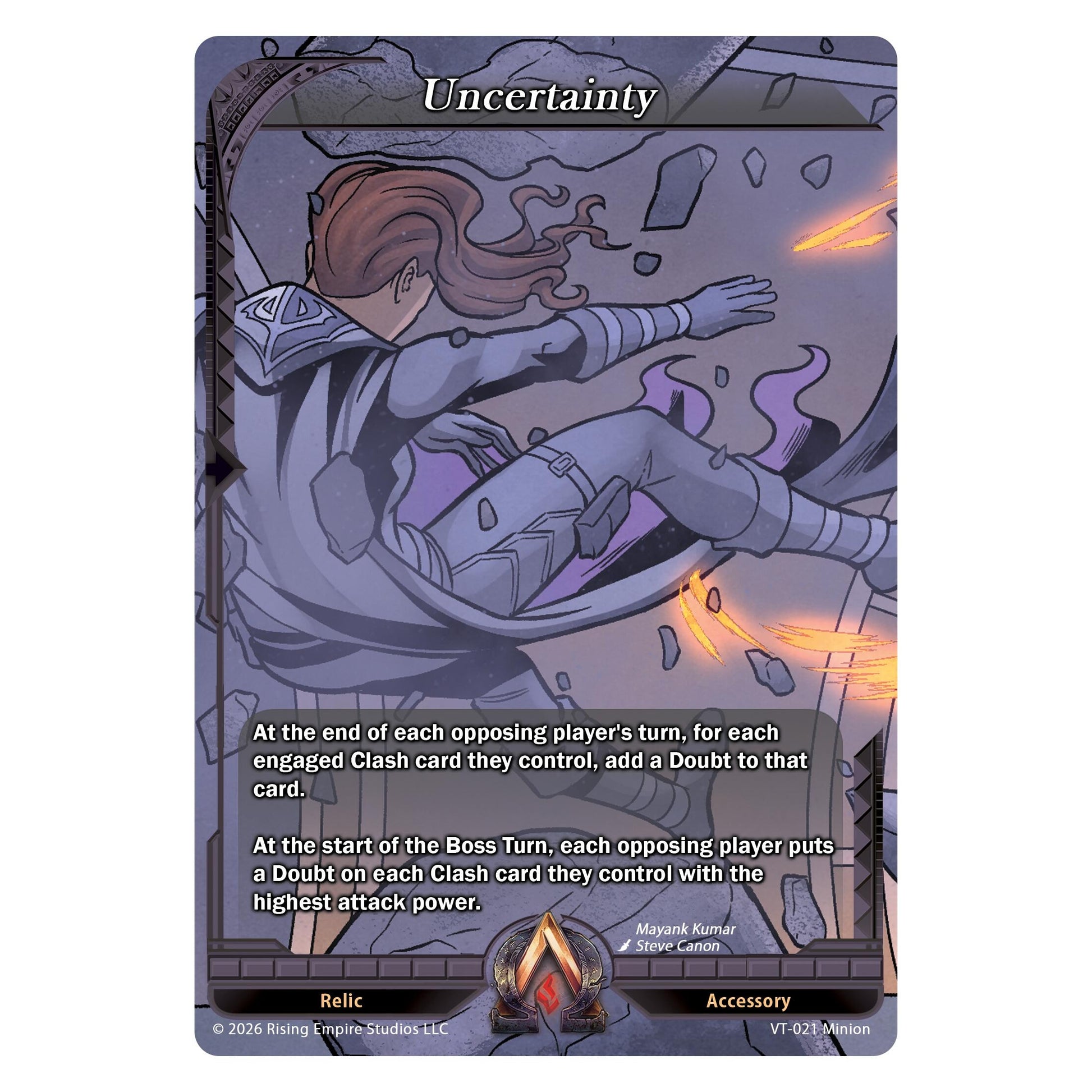 Image for Uncertainty (VT-021) - Alpha Clash