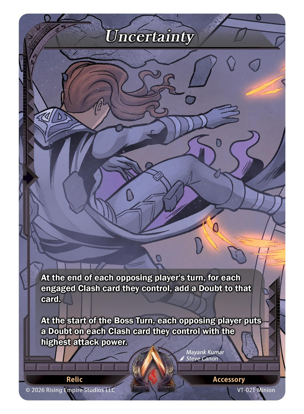 Image for Uncertainty (VT-021) - Alpha Clash