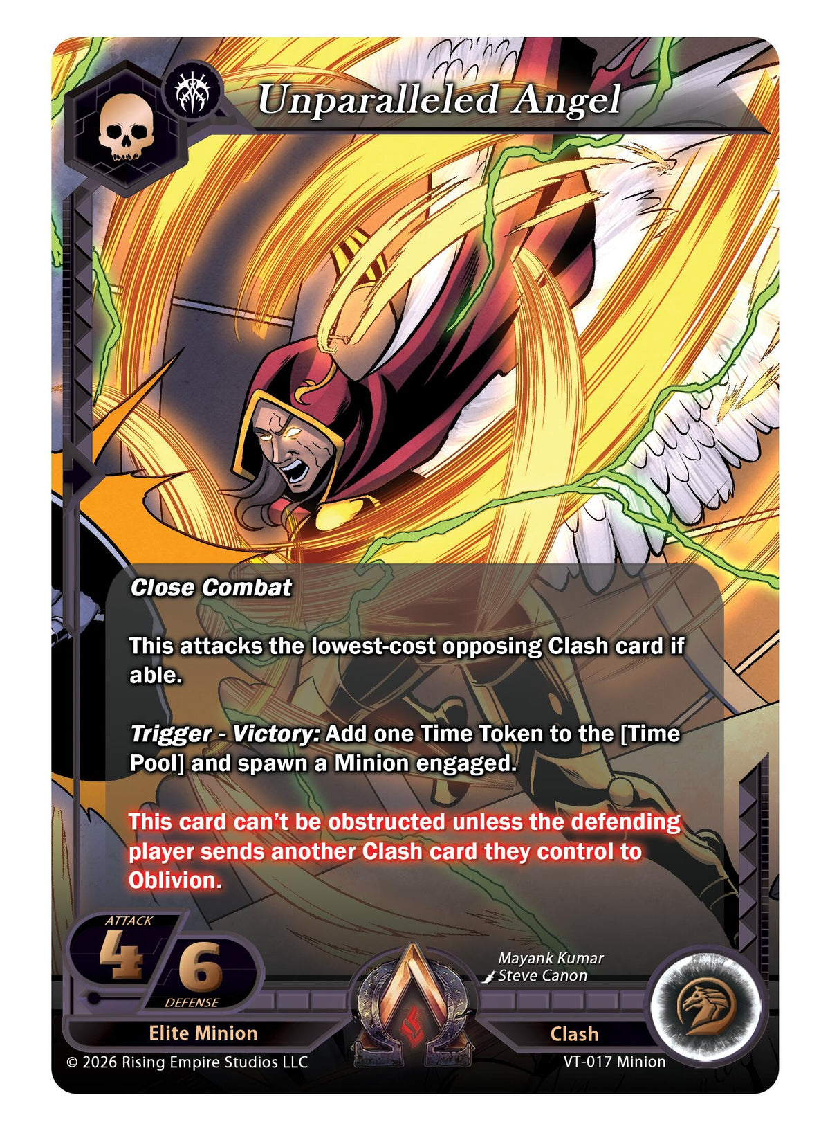 Image for Unparalleled Angel (VT-017) - Alpha Clash
