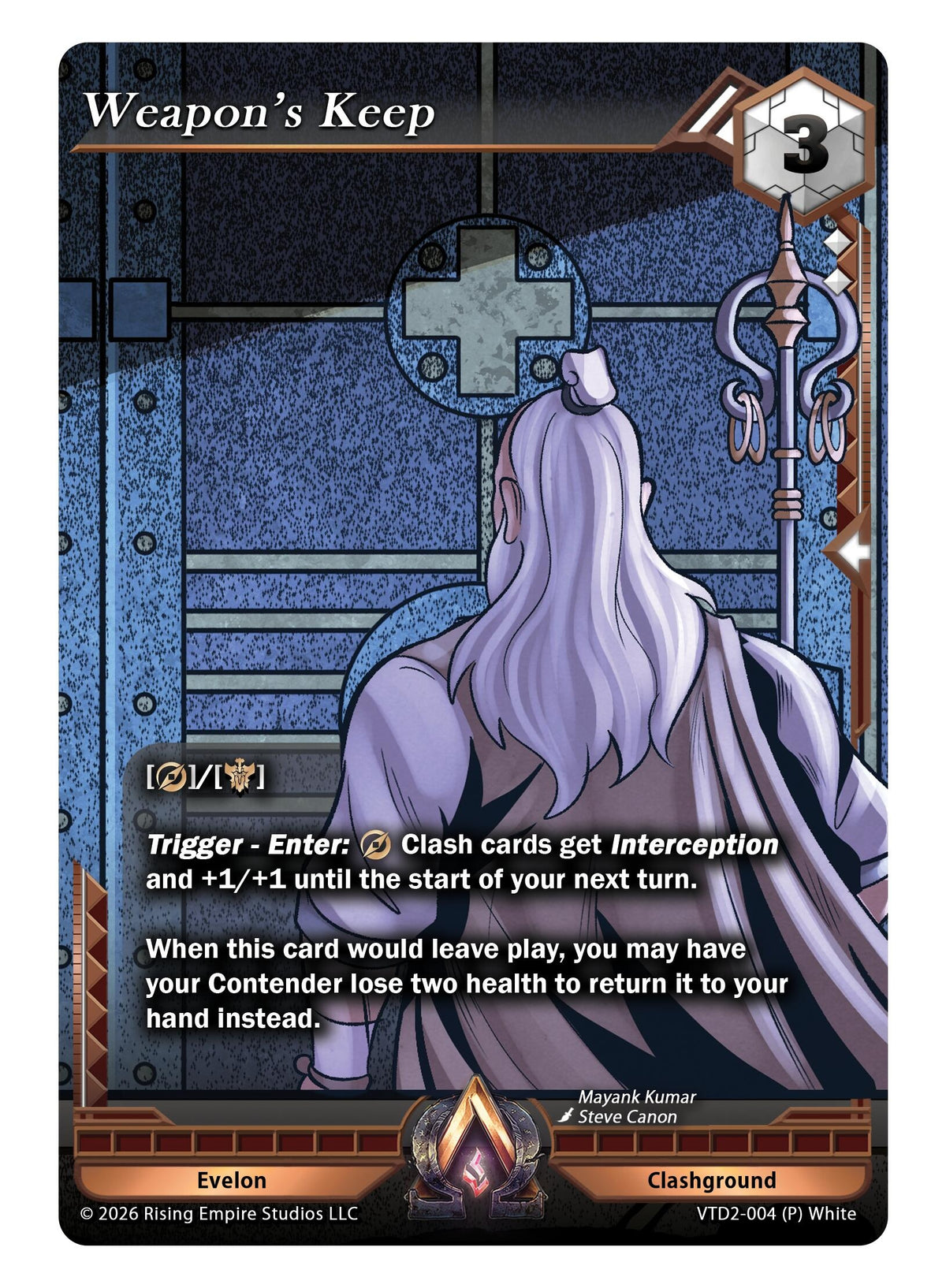 Image for Weapon's  Keep (VTD2-004 (P) White) - Alpha Clash