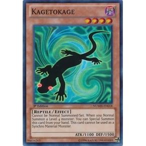 Image for Kagetokage (NUMH-EN018) (NUMH) - YuGiOh
