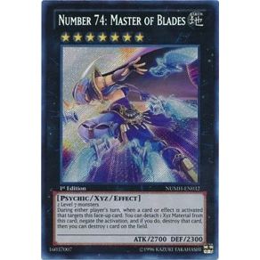 Image for Number 74: Master of Blades (NUMH-EN032) (NUMH) - YuGiOh