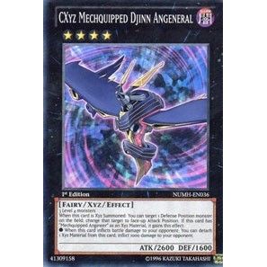 Image for CXyz Mechquipped Djinn Angeneral (NUMH-EN036) (NUMH) - YuGiOh
