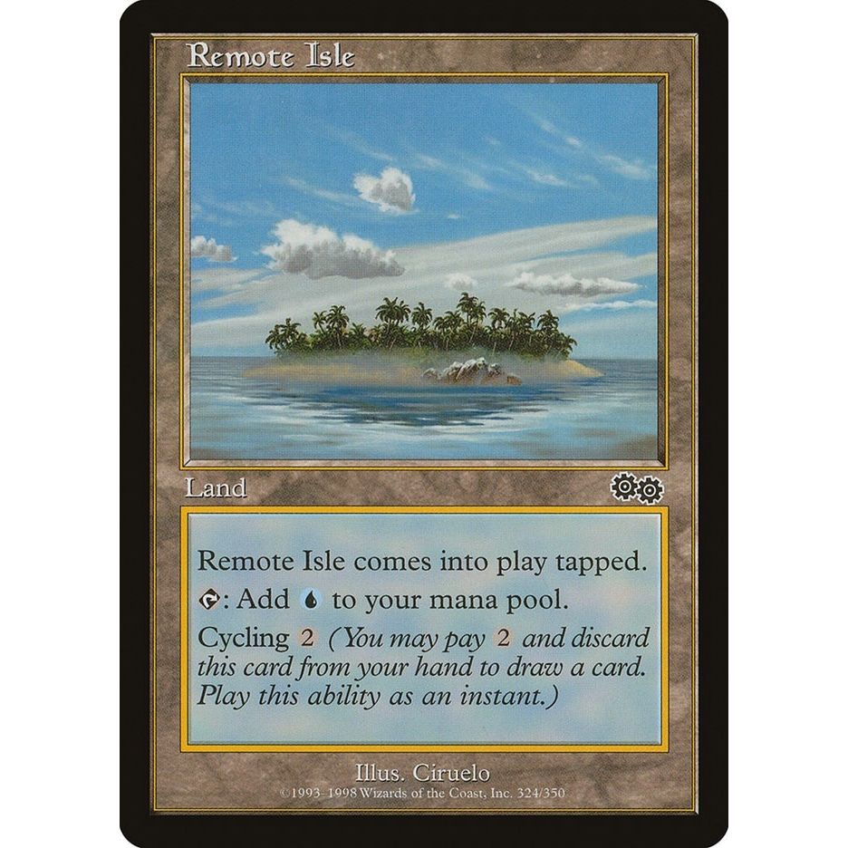 Image for Remote Isle (324) (USG) - Magic: The Gathering