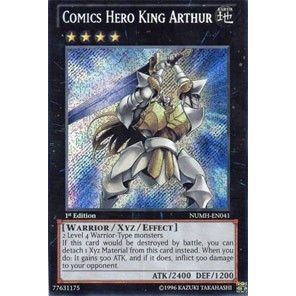 Image for Comics Hero King Arthur (NUMH-EN041) (NUMH) - YuGiOh