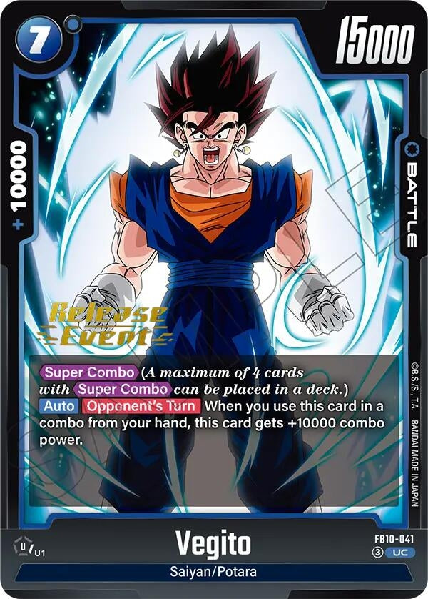 Image for Vegito - FB10-041 (FB10-041) (FB10_PR) - Dragon Ball Super: Fusion World