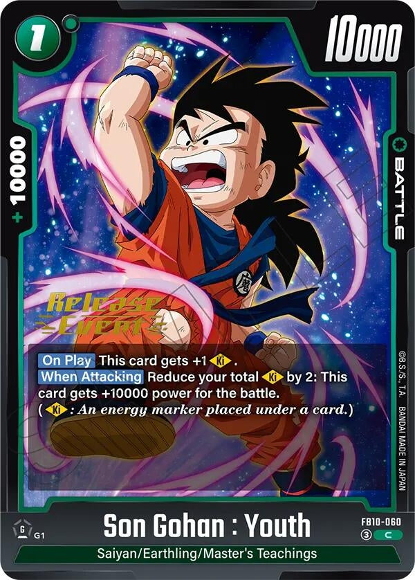 Image for Son Gohan : Youth - FB10-060 (FB10-060) (FB10_PR) - Dragon Ball Super: Fusion World