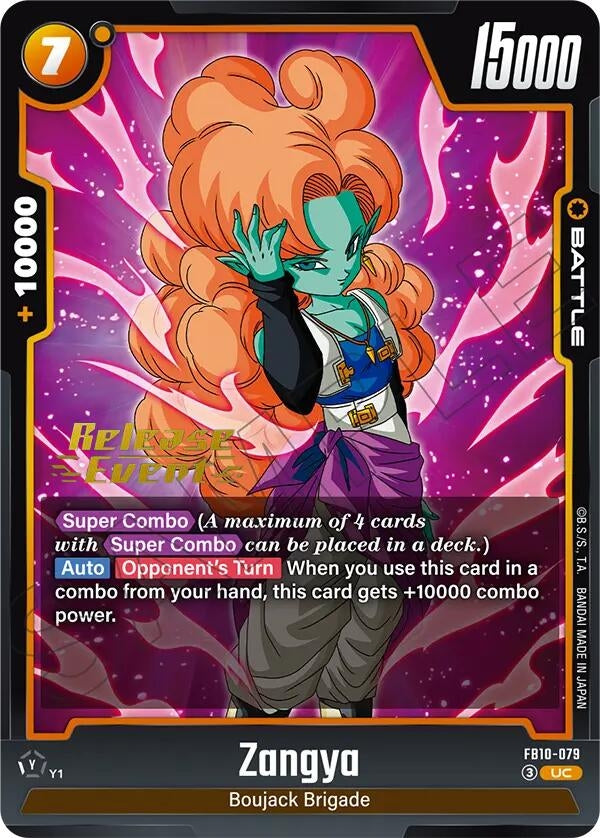 Image for Zangya - FB10-079 (FB10-079) (FB10_PR) - Dragon Ball Super: Fusion World