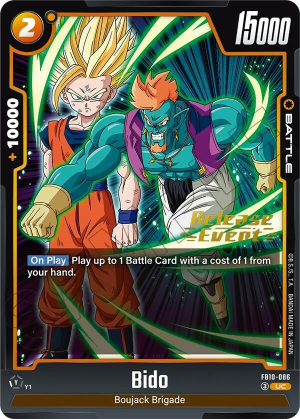 Image for Bido - FB10-086 (FB10-086) (FB10_PR) - Dragon Ball Super: Fusion World