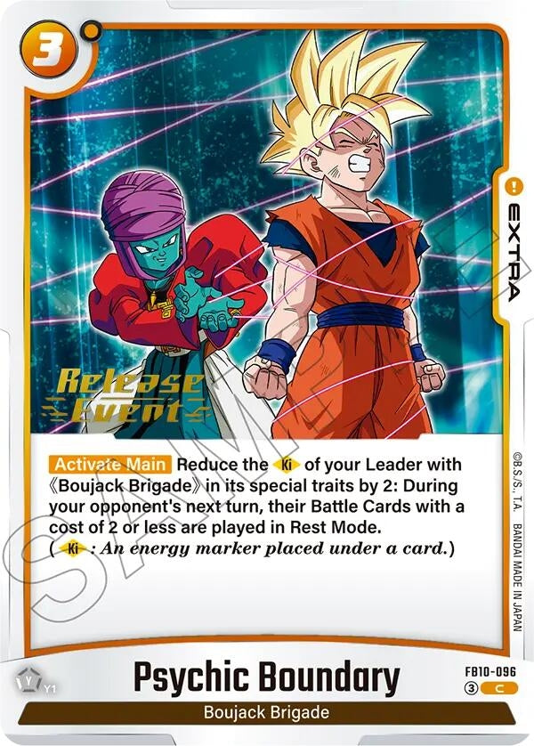 Image for Psychic Boundary (FB10-096) (FB10_PR) - Dragon Ball Super: Fusion World