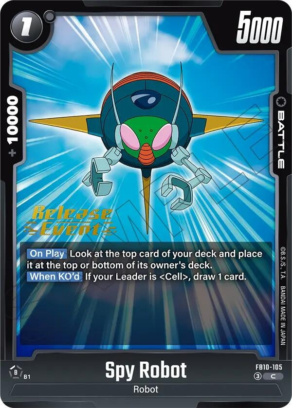 Image for Spy Robot (FB10-105) (FB10_PR) - Dragon Ball Super: Fusion World