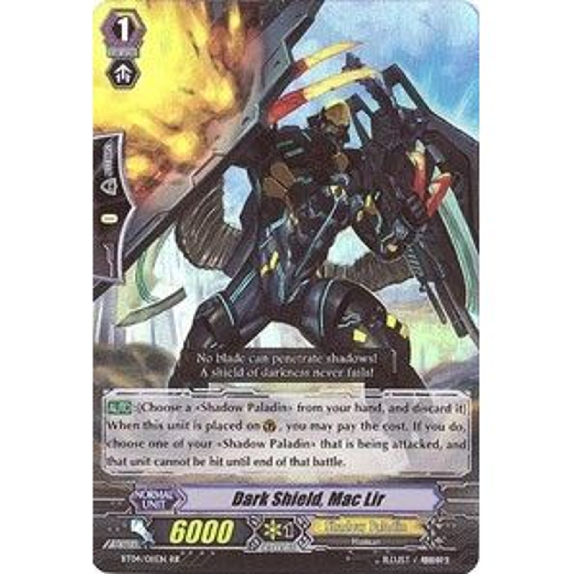 Image for Dark Shield, Mac Lir (BT04/011EN) (BT04) - Cardfight Vanguard