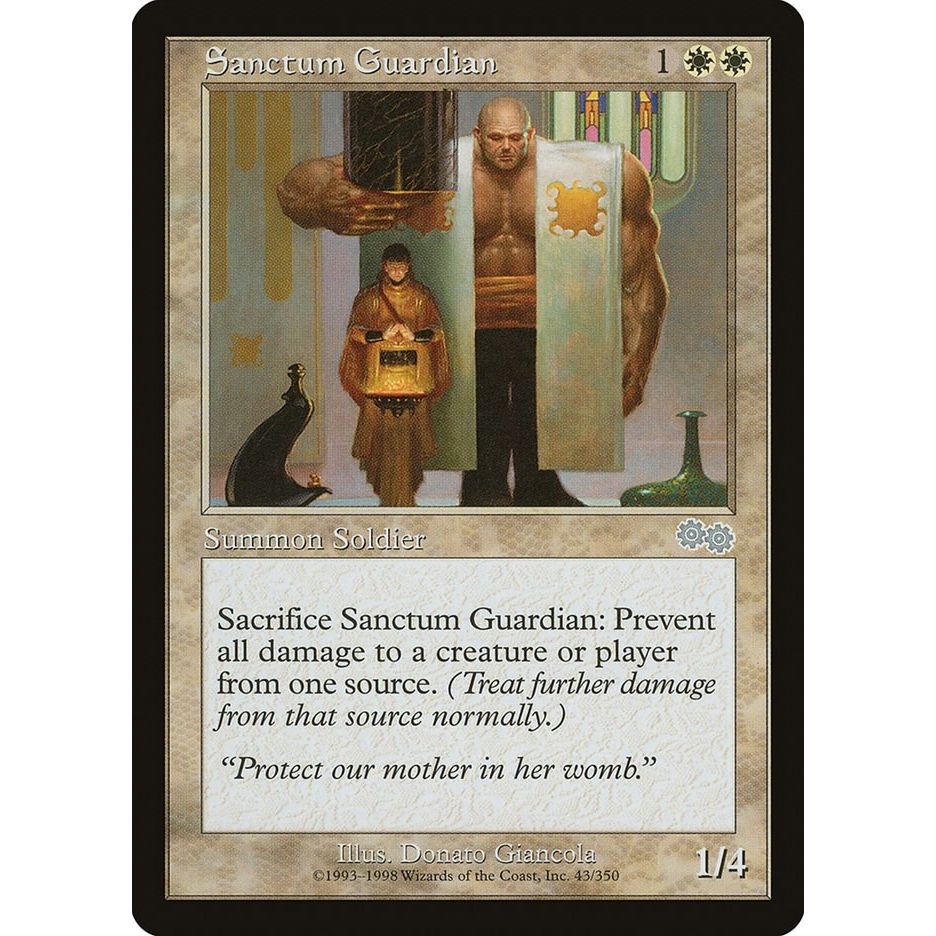 Image for Sanctum Guardian (43) (USG) - Magic: The Gathering