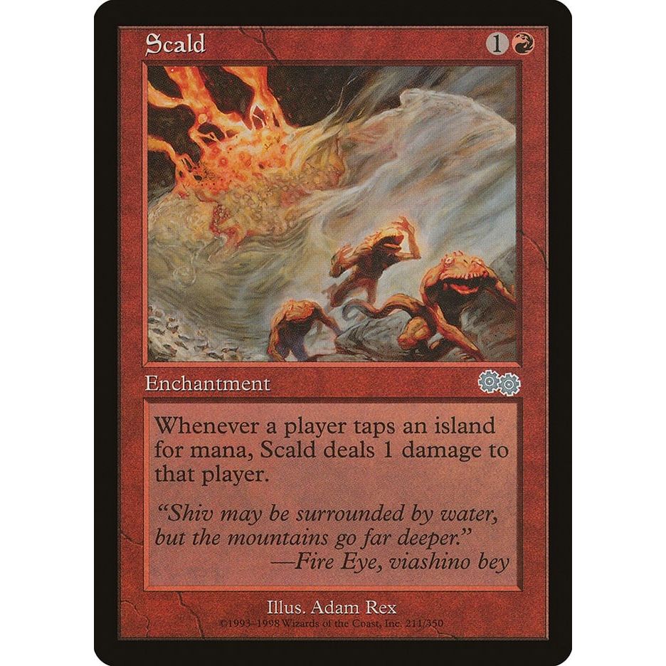 Image for Scald (211) (USG) - Magic: The Gathering