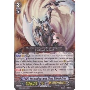 Image for Incandescent Lion, Blond Ezel (BT06/004EN) (BT06) - Cardfight Vanguard